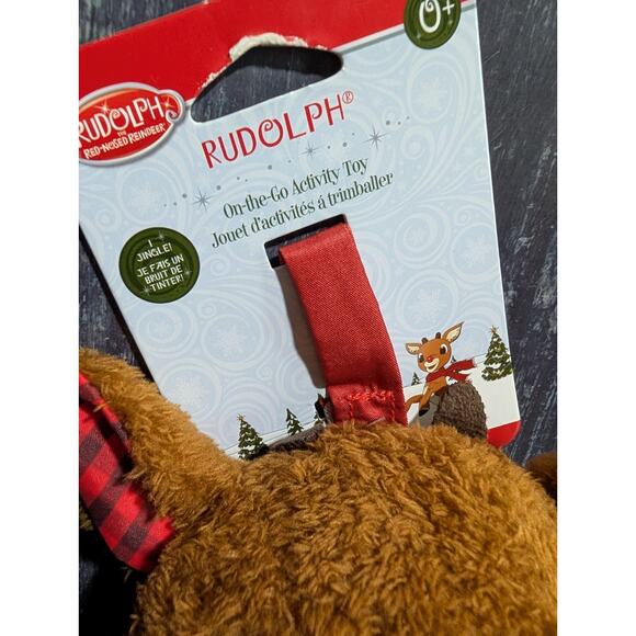 Baby RUDOLPH THE RED-NOSED REINDEER - ON THE GO ACTIVITY TOY & Photo Album Book - Picture 6 of 6